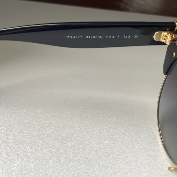 Dolce & Gabbana Cat Eye Black and White Polka Dot Sunglasses  DG4277 - Picture 3 of 7